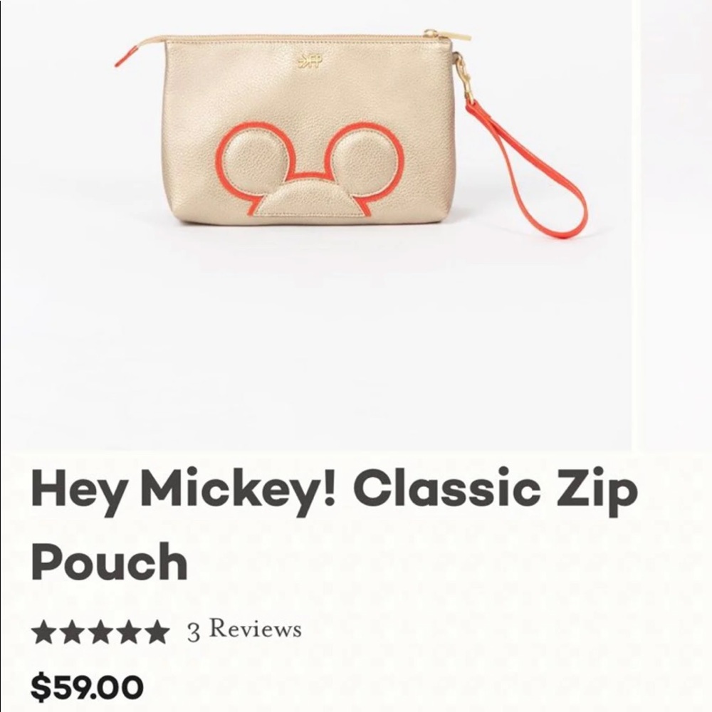 Brand new Freshly Picked Mickey Mouse Zip pouch